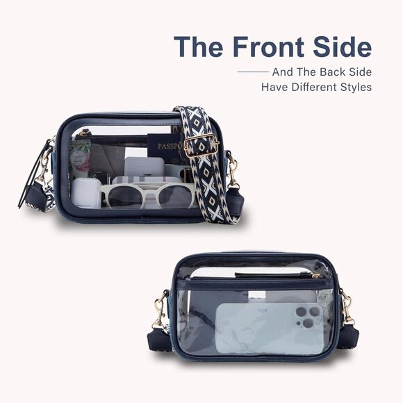 Clear Purse for Women, Clear Bag for Stadium Events - Picture 5 of 6